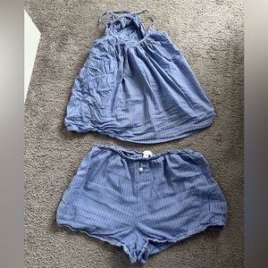 Gap Stripe Pajamas Set